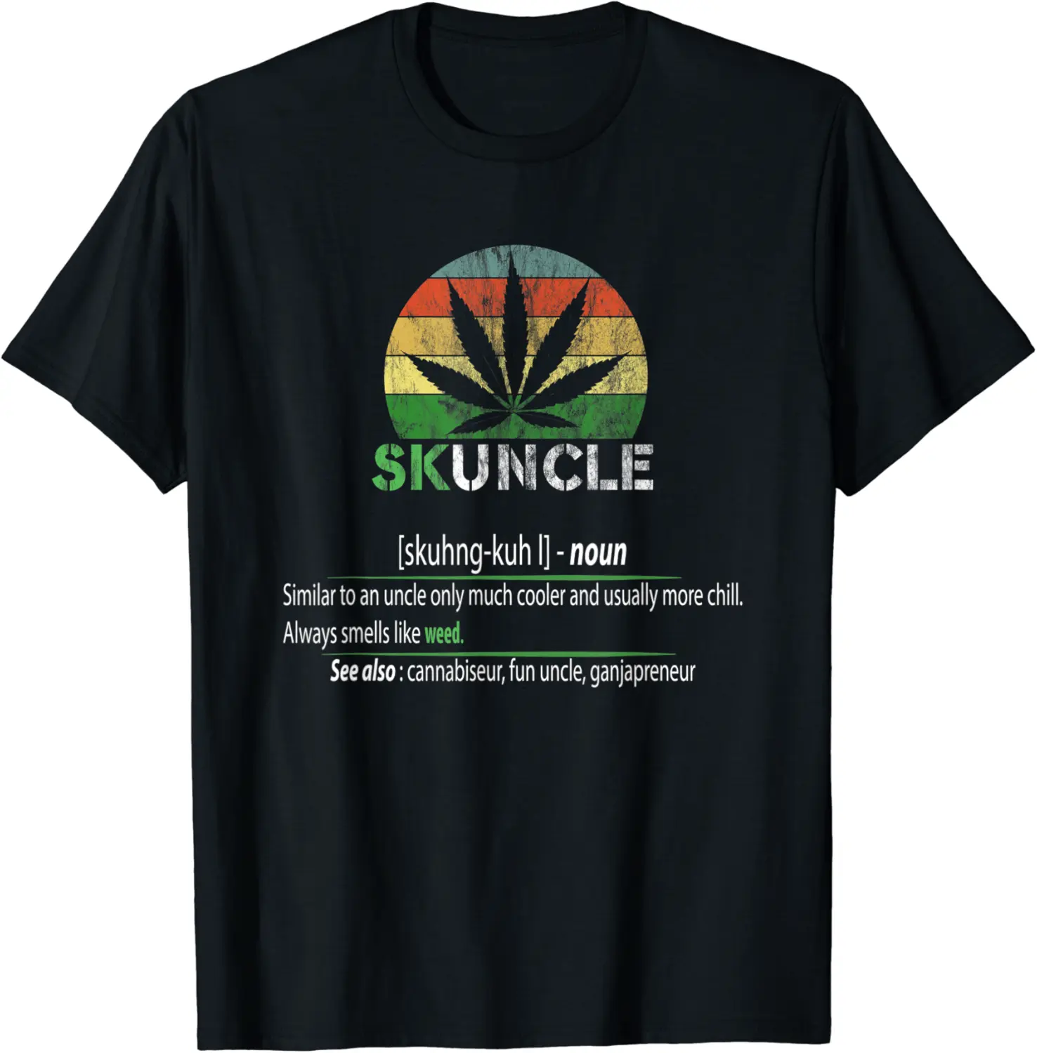 Skuncle , Skunkle Funny UNCLE SHIRT T-Shirt - Williamze Shop 83B09342TMF1