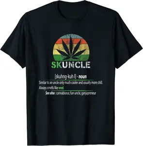 Skuncle , Skunkle Funny UNCLE SHIRT T-Shirt - Silviamo Shop 83B09342TMF1