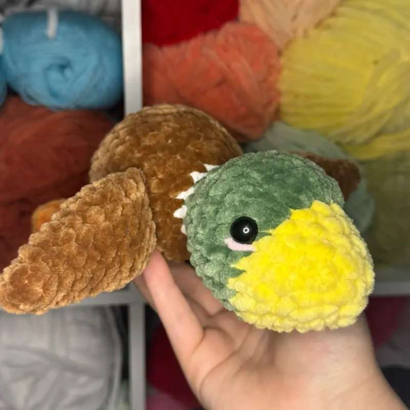 Handmade Crochet Mallard Duck
