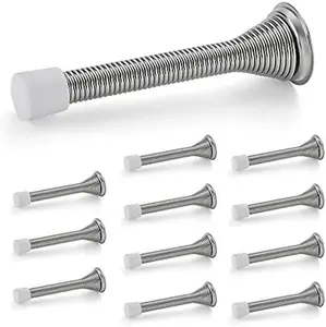 Door Stoppers, 12 Pack Spring Door Stops