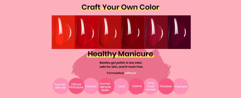 Beetles Gel Nail Polish Set DIY Nails at home Gift for girl Gift for woman gel x nails #cozyvibes #effortlessbeauty