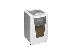 Kensington OfficeAssist Auto Feed Shredder A3000-HS Anti-Jam Micro Cut - Continuous Shredder - Micro Cut - 8 Per Pass - for shredding Paper, Staples, Paper Clip, Credit Card, Junk Mail, Glossy Paper,