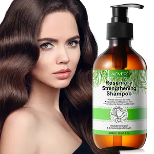 Aliver Rosemary Shampoo 300ML, Oil Control Volumizing, Deep Cleansing, Ideal for Oily Hair, Refreshes Scalp, Enhances Volume