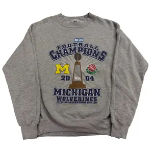 Michigan 2004 Big 10 Champs Crewneck