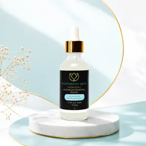 Sovereign Skin CrownCell Midnight Renewal Retinol Serum 2oz – Encapsulated Retinol Night Serum for Fine Lines, Wrinkles, Uneven Tone, Pores & Skin Texture – Hydrating Anti Aging Face Serum with Hyaluronic Acid & Niacinamide