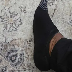 Men's Ultra-Thin Mesh No-Show Socks - 6 Pack Breathable Invisible Ankle Socks Low-Cut with Anti-Slip Heel, Summer Cotton Blend