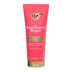OGX Bond Protein Repair 1-Minute Treatment Mask 6.7 fl oz OGX Bond Protein Repair 1-Minute Treatment Mask 6.7 fl oz