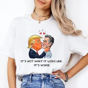 DonaldTrump Jeffrey Epstein Parody Shirt - Political Humor Tee