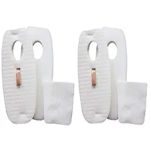 2 PACK - Shark Rocket DuoClean HV380 * HV380W * HV381 * HV382 * HV383 * HV384Q Foam + Felt Filter Kit, OEM part #'s XFFH380 & XPSTFH380, by Casa Vacuums