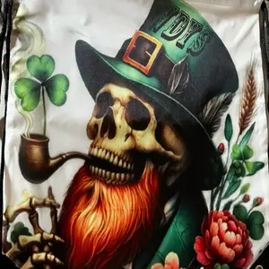 Irish brought to you by WDYS 19 x 17 drawstring bag sublimation picture