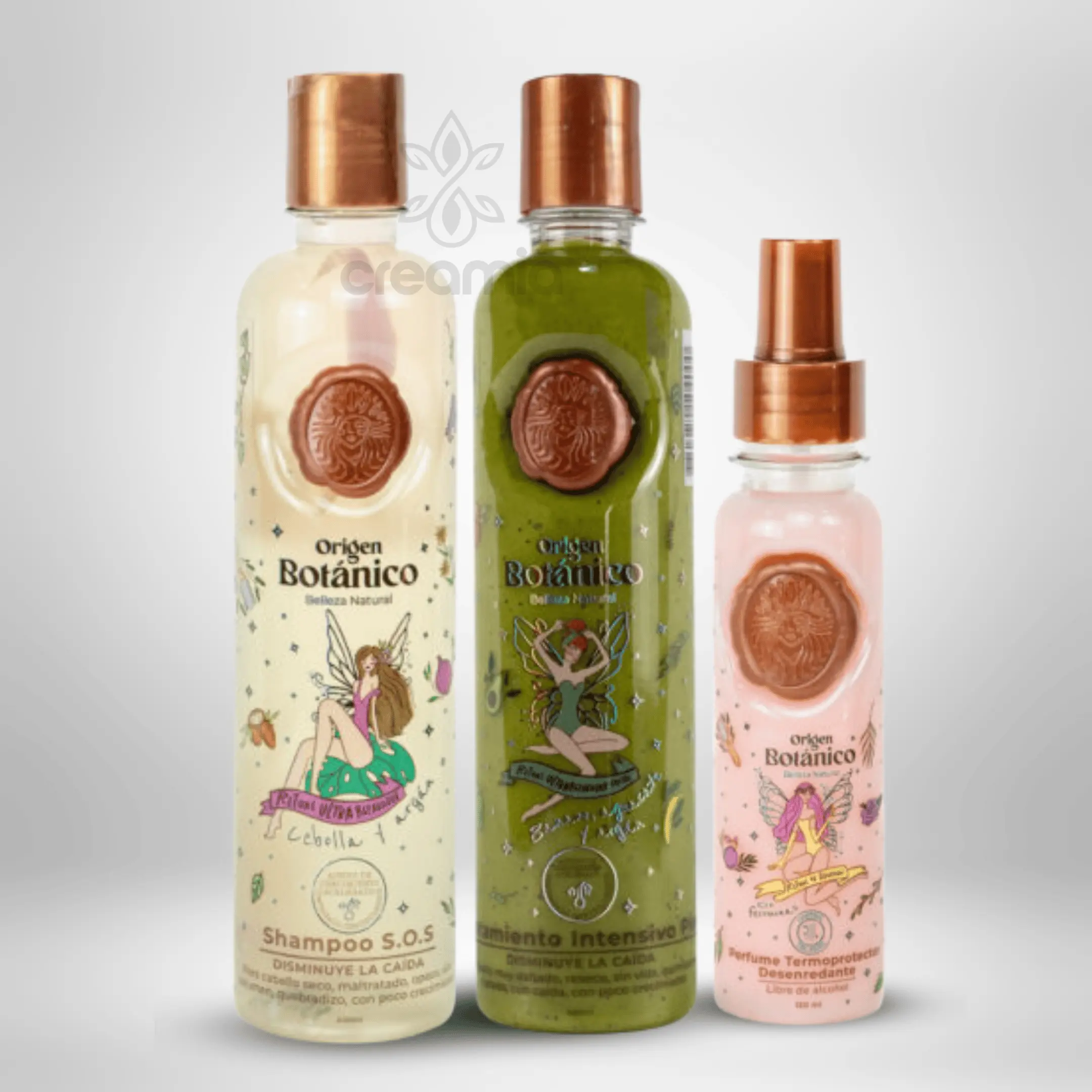 Ritual Botanico Post-Care Combo Onion Shampoo + Avocado Banana Hair Plex Treatment + Heat Protectant for Dry Hair - 3-in-1 Treatment for Dry Hair