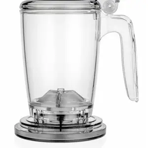 rapidTEA Loose Tea Maker - Tea Infuser Teapot - Best Tea Maker Makes a Perfect cup of tea - Bottom Dispensing Teapot - Drip Free