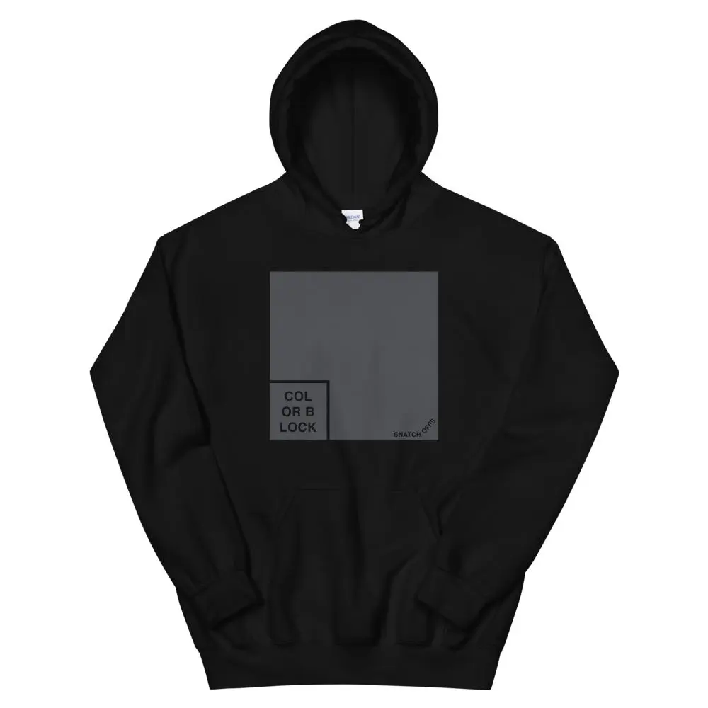 Dark Heather ColorBlock Hoodie