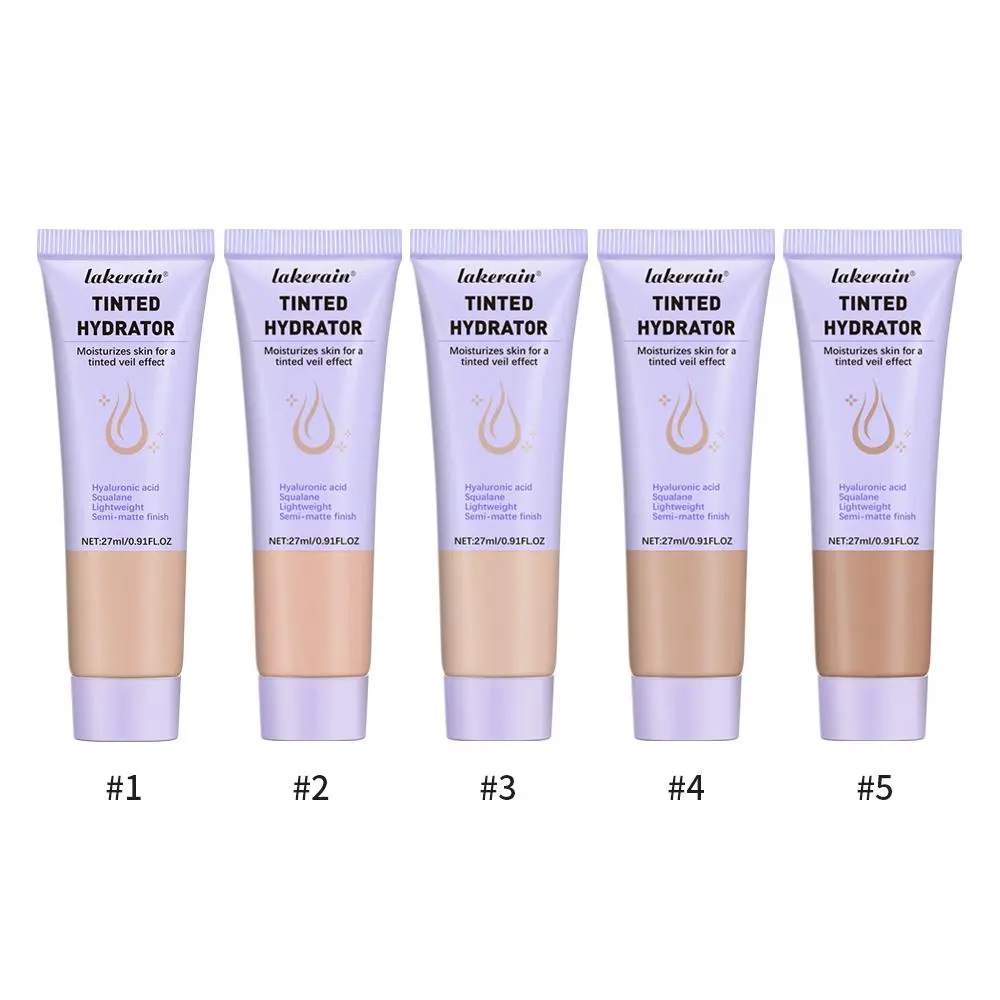 Long-lasting Moisturizing Foundation, 2 Counts/set Oil-free Matte Finish Concealer, Hydrating Makeup Base Primer, Full Coverage Flawless Makeup Cream, Moisturizer, Beauty Cosmetics, Flawless Skin Finish