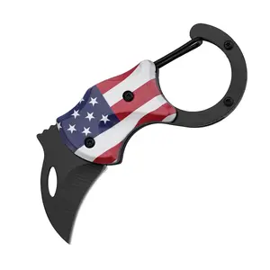 Mini Folding Knife Keychain Pendant Gift Knife Portable High Hardness Multi-Purpose Knife, Suitable for Backpacking Travel Camping, Holiday Gift, Valentine's Day Gift, Men's and Women's Gift