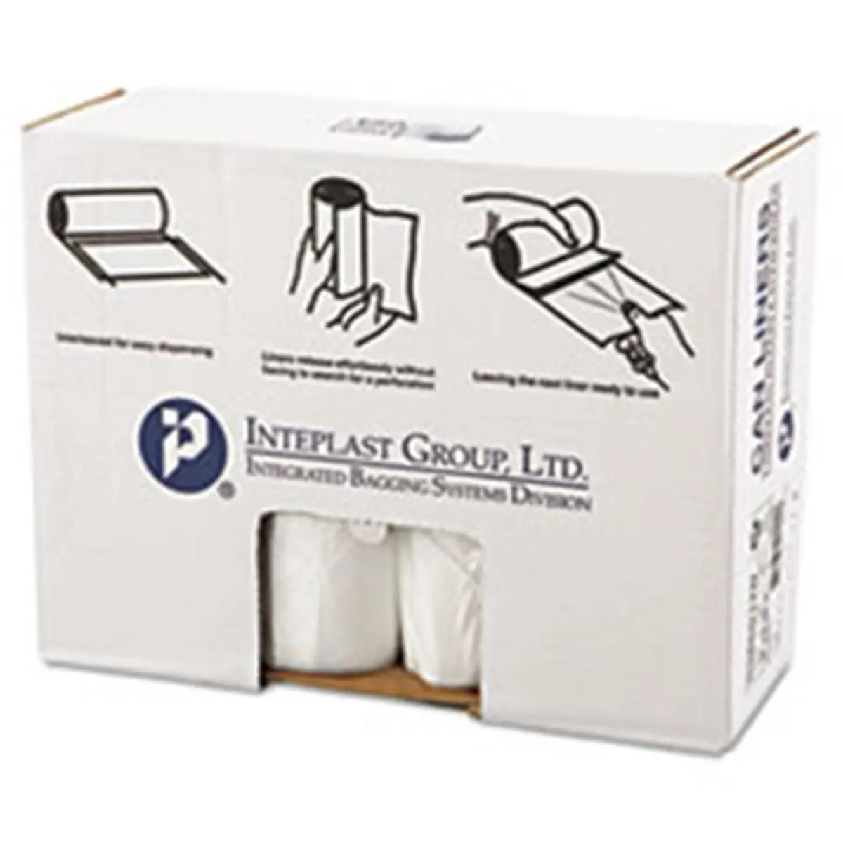 212 MAIN Star Durable Trash Bags - Medium-Duty High-Density Clamshell Box Disposable Trash Pack, 38x60 in, 12 Micron Garbage Can Liners Made with Formosa Resins, Durable Trash Bag