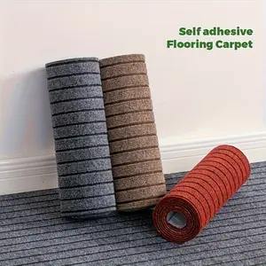 1 Roll Ultra-Thick 5mm Heavy-Duty PVC Self-Adhesive Floor & Wall Covering | Non-Slip, Scratch-Resistant & Easy to Cut | 40cm*200cm (15.75in*78.74in) | Interior Designer Recommended | Durable for Living Room, Bedroom, Kitchen Floors & Walls