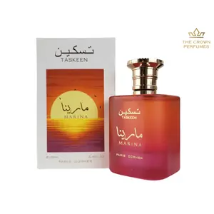 Taskeen Marina Perfume by Paris Corner – 3.4 OZ (100 ML) Unisex Fragrance | Fresh & Long-Lasting Aquatic Citrus Scent