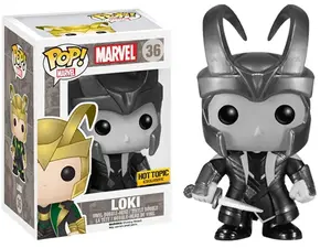 Funko Pop Vinyl Figure Marvel Loki 36 Hot Topic Exclusive