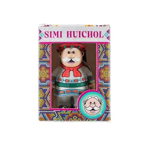 Llavero  de Simi Huichol - Practical & Discreet Keychain  - Unique Design Combining Functionality