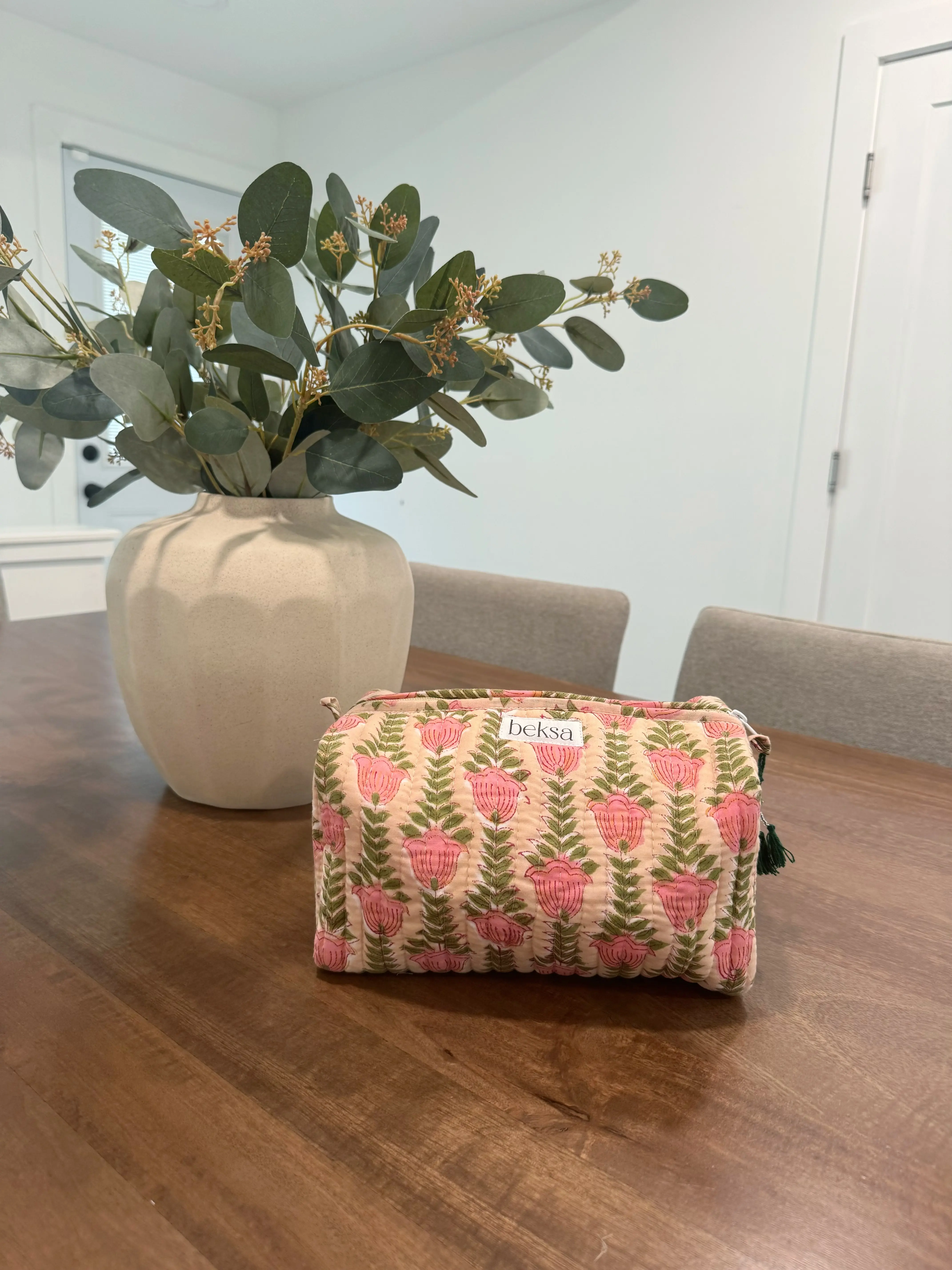 Women's Purse Pouch, Makeup Pouch, Everyday Essentials Pouch