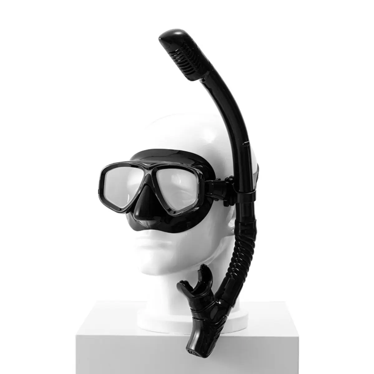Snorkeling two-piece set - waterproof diving mask, dry breathing tube, suitable for adults with myopia, swimming and diving mask