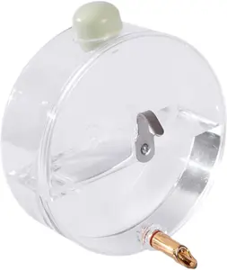 【SummerVibes】250ML Bird Waterer, Hanging Transparent Parrot Drinker, Large Capacity Leak-Proof Bird Cage Water Bottle, Pet Accessories, Bird Feeding Tool
