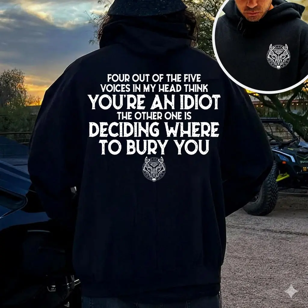 Four Out Of The Five Voices In My Head T-Shirt, Sweatshirt, Hoodie