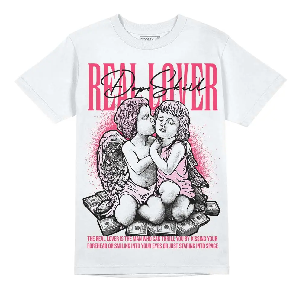 DopeSkill Graphic Tees Triple Pink Streetwear Unisex Cool T-Shirt Sneaker Colour Matching Real Lover Graphic