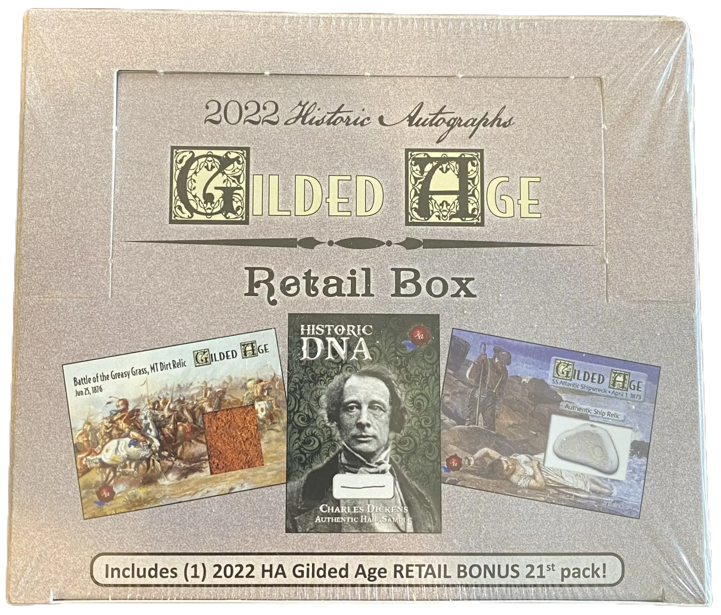 2022 Gilded Age Retail Box - Historic Autographs