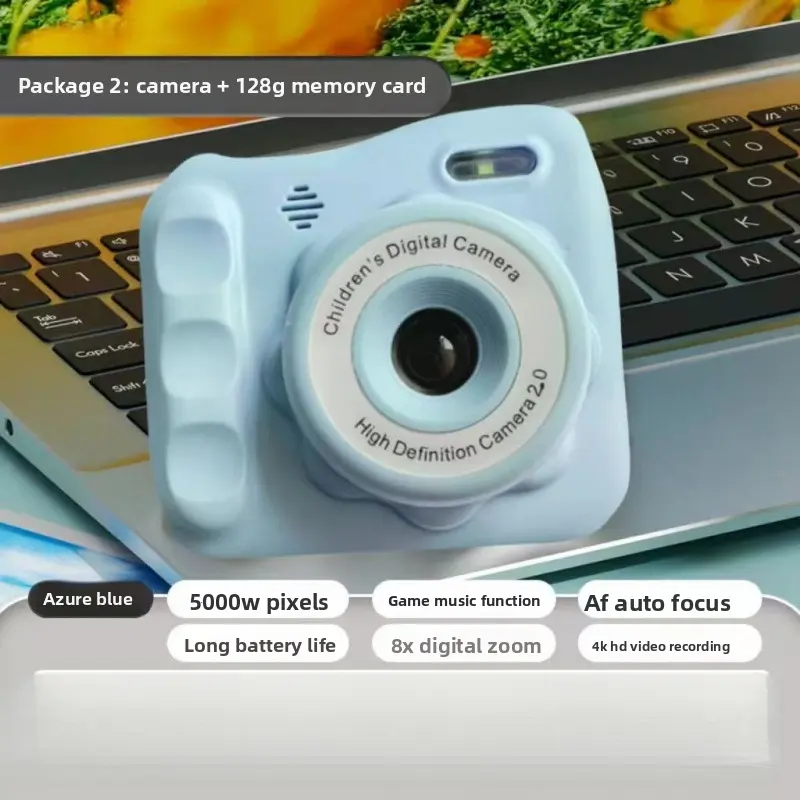 High-definition sapphire blue-256G memory card