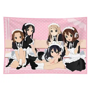 90x150cm Japanese Anime Tapestry Kawaii Decorate Wall Tapestry Cute Gift Flags Banners Ornaments Decoration Eye Size