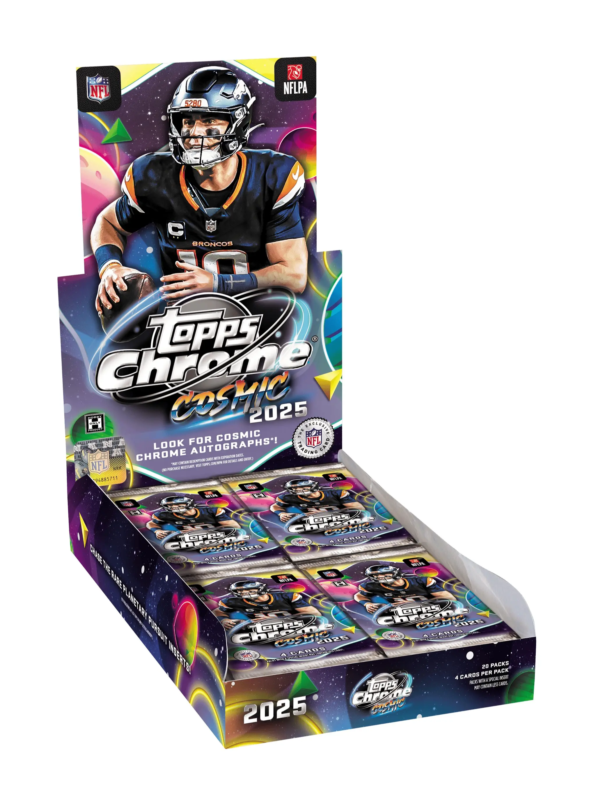 2025 Topps Cosmic Chrome Football - Hobby Box