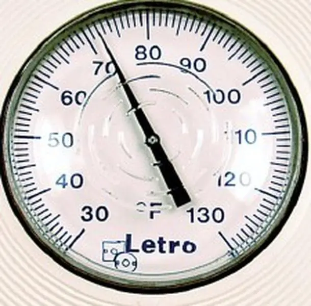 Pentair SKR Skimmer Thermometer, Tubing-Equipped Temperature Measuring Instrument, No Extra Accessories Needed, With Tubing
