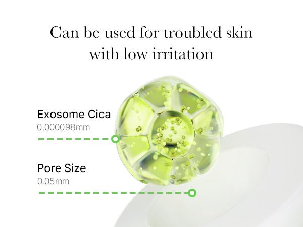 [medicube] Exosome Cica Tea Tree Calming Ampoule for All Skin Type | Skin texture, Low-irritating, Moisturizing & Soothing Serum | Korean Skincare | 30ml
