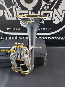 JP Solario Zero Gold & Silver Eb Alto Horn - 8" Bell