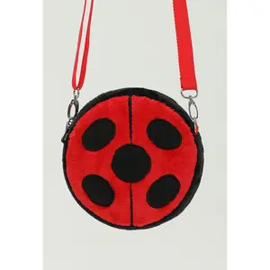 Miraculous Ladybug Micotaku Plush Ladybug Bag Officially Licensed Shoulder Bag