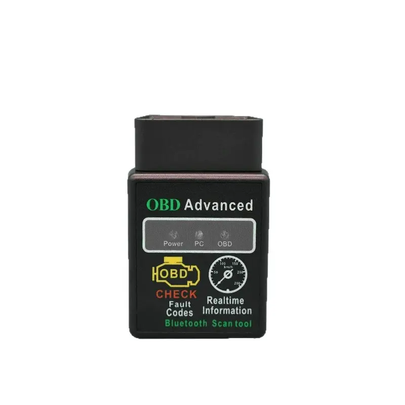 ELM327 Bluetooth 5.1 OBD2 Diagnostic Scanner - V2.1 Protocol, 3.15x1.97in Compact Car Code Reader for Cars, Deep Scanning, Live Data Streams, Real-Time Dashboard, Analyze Fuel Trim, Monitor Sensor Voltages, Engine Load, 3.15 X 1.97 Inches