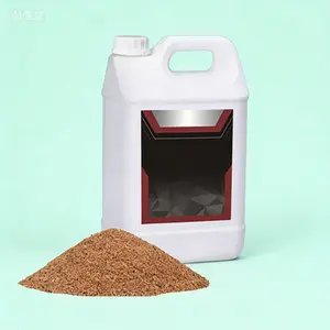 Fine Grit Walnut Shells for Tumbling and Blasting, 12/20 Grit Polishing Media, Reusable Deburring and Vibratory Finishing Abrasive, Anti-Skid Additive and Filler Material, 5 lbs Bag