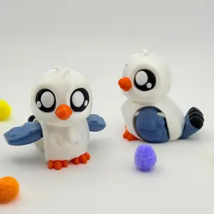 Cute Birds | 3D Printed | Articulated Collectible for Desk