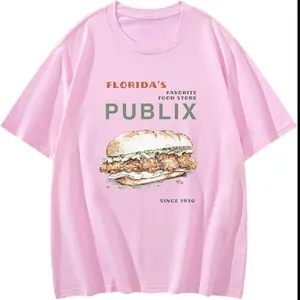 Cozy Publix Shirt, Pub Sub Vintage Style Shirt, Publix Sub Fans, Floridas Favorite Grocery Store, Florida Supermarket Menswear Top Underwear Tshirt Streetwear T-Shirt