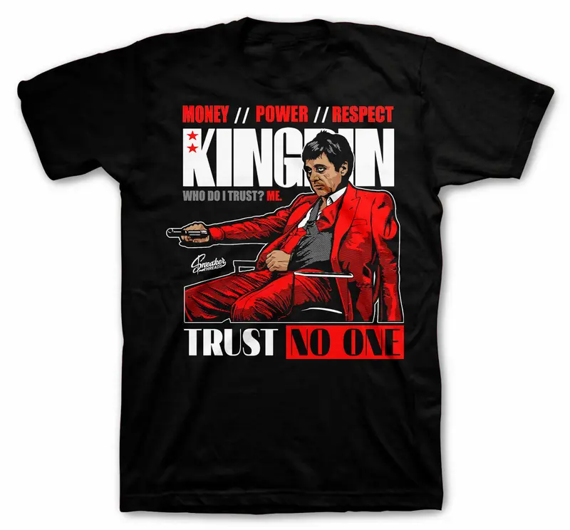 Sneaker Shirt To Match Jordan 4 Red Thunder - Trust Issues Tee