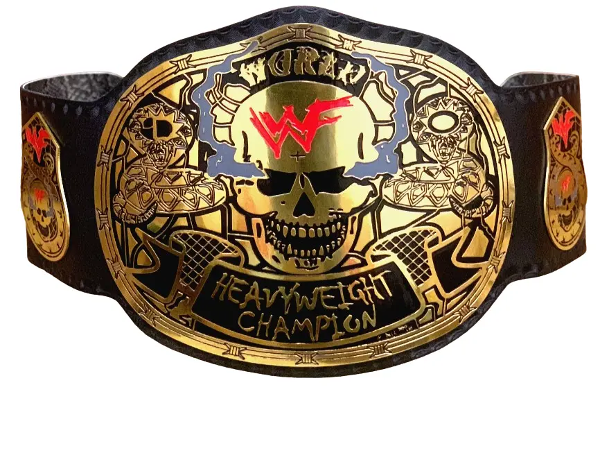 Smoking Skull Stone Cold World Heavyweight Championship Replica Belt Adult