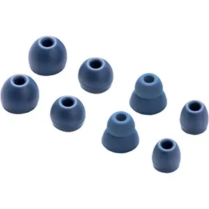 Replacement Eartips  Earbuds Buds Set for Powerbeats Pro   Earphone Headphones,4 Pair (Navy)