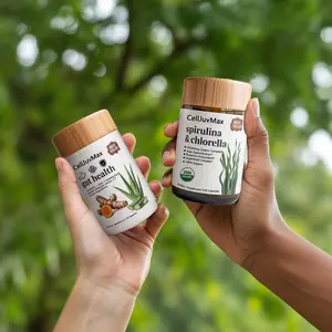 Gut Health Bundle - Gut Health + Spirulina & Chlorella - Natural Supplement Bundle - Prebiotics Probiotics Dietary