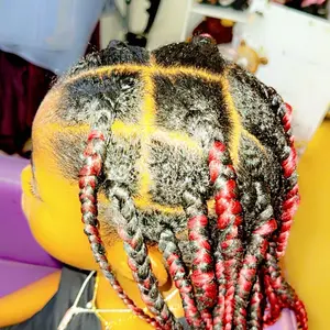 Jumbo box braids