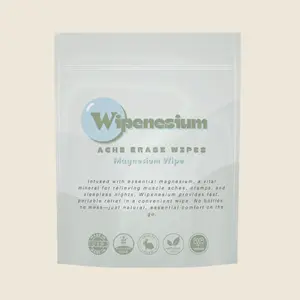 Wipenesium Ache Erase Body Wipes- 30 Count Individual Wipes