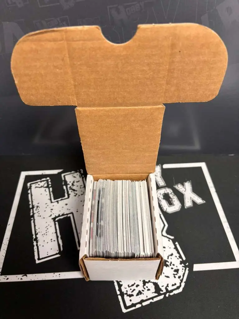BCW 100 ct Card Storage Box With 100 Random Singles
