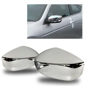 Stay Tuned Performance Pair of Chrome ABS Plastic Side Mirror Cover Cap Compatible With 2008 2009 2010 2011 2012 HONDA ACCORD