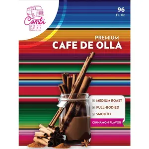 Cafe de Olla Cold Brew on Tap - Iced Coffee 20 Servings Beverage